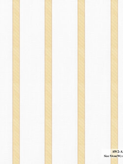 วอลเปเปอร์ลายทาง สีครีมสลับทอง AW2-A25