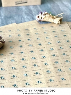 ฉลากสินค้า สติ๊กเกอร์ กระดาษคราฟท์น้ำตาล