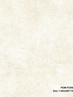 วอลเปเปอร์ลายปูนเปลือย สีครีมทอง POM-F03W