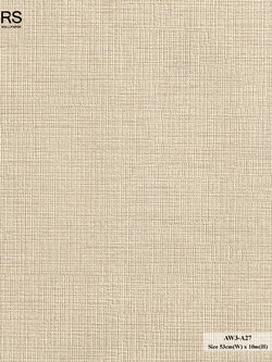 วอลเปเปอร์ ลายกระสอบสีน้ำตาลอ่อน ผสมกลิตเตอร์สีทอง AW3-A27