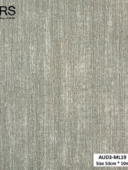 วอลเปเปอร์ สีเทาอมเขียวขี้ม้า ปนกลิตเตอร์สีเงิน AUD3-ML19