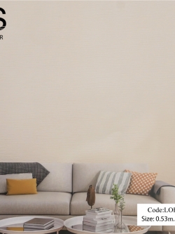 วอลเปเปอร์เทกเจอร์กระสอบพื้นสีน้้ำตาล LOF-B24