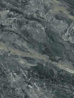 วอลเปเปอร์ลายหินอ่อน สีน้ำเงินเข้มปนทอง MAR-C15W