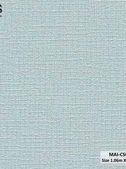 วอลเปเปอร์พื้นสีฟ้าอ่อนอมเทา MAI-C50W