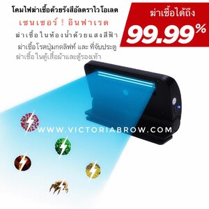 2. #โคมไฟฆ่าเชื้อปุ่มกดลิฟท์ #โคมไฟฆ่าเชื้อด้วยรังสีอัลตราไวโอเลต #เซ็นเซอร์แสงอินฟราเรด #หมุนได้180 องศา #ปุ่มกดลิฟท์ #ปรับได้เข้ามุม #ห้องน้ำ #ตู้เสื้อผ้า #ตู้รองเท้าตู้