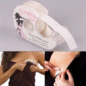 BLS✿J60 เทปกาวกันโป๊สองด้าน พร้อมที่ตัด