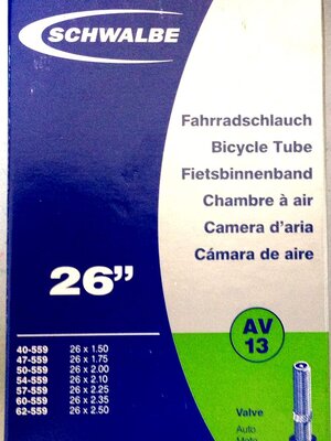 Schwalbe 26"x1.5-2.5 AV13 จุ๊บใหญ่
