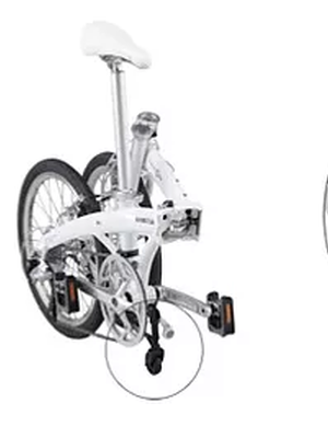 DAHON : Landing gear ล้อสำหรับช่วยเข็น