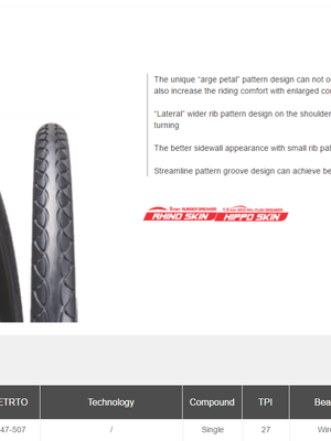 ยางนอก CHAOYANG SWIFT 24x1.75