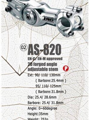 UNO : สเตมปรับองศาได้ AS-820