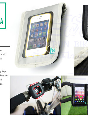 VINCITA : B019SP กระเป๋าใส่มือถือติดจักรยาน