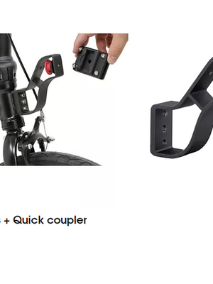 DAHON : Valet truss + Quick coupler อแดปเตอร์ยึดกระเป๋า พร้อมแป้นติดกระเป๋า