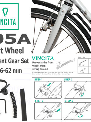 VINCITA : F05A Front Wheel Alignment Gear 36-62 mm