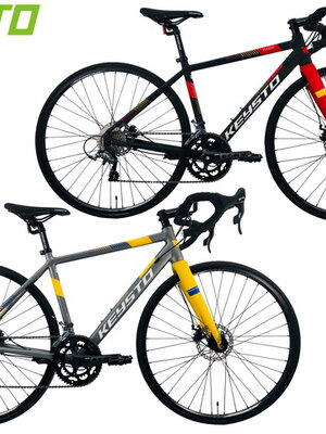 KEYSTO RA890 เสือหมอบดิสเบรก เฟรมอลูมิเนียมซ่อนสายลบรอยเชื่อม 18 สปีด