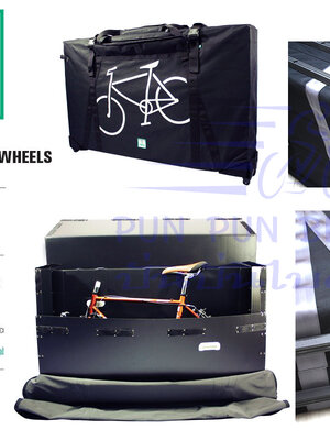 VINCITA : B144 กระเป๋าจักรยานกล่อง มีล้อ