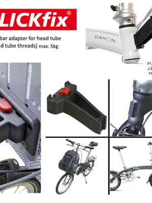 Klickfix ชุดแป้นปลดเร็วสำหรับท่อหน้า