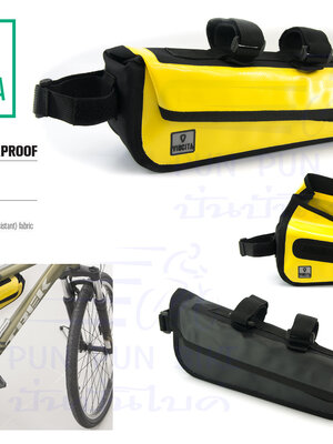 VINCITA : B023WP กระเป๋าใต้เฟรมสามเหลี่ยมกันน้ำ