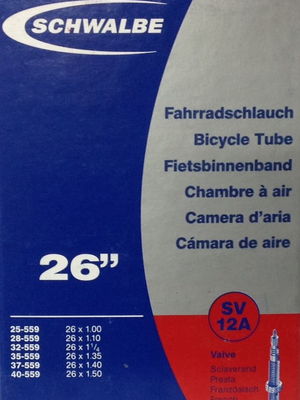 Schwalbe 26x1.0-1.5 SV12A จุ๊บเล็ก
