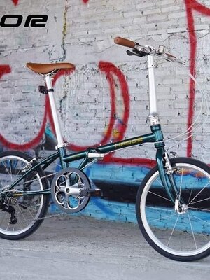 SALE!!! HADOR : TODAY 2.0 9 จักรยานพับได้ เฟรมโครโมลี่ 9 สปีด ทรงคลาสสิก ดุมแบริ่ง