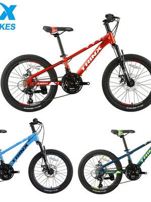 TRINX : JUNIOR 3.0 จักรยานเด็ก MTB อลูฯ 20" ดิสเบรค 21 Speeds