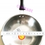 หม้อสแตนเลส มีด้ามจับ ตราเสือ 15x29.5 ซม.