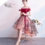 DS038 - Pre order ชุดราตรี เดรสสั้นออกงาน (short dresses) ชุดไปงานแต่งงานสวยๆ "ธีมสีแดง"
