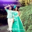 PW133 - Pre order ชุดคู่ถ่ายพรีเวดดิ้ง (prewedding dress) & ชุดแต่งงานแฟนซี (Fancy wedding dress)ชายหญิง "ธีมสีเขียว-ขาว"