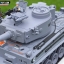 German TigerTank RC Scale 1:18 ยิงกระสุน รถถังบังคับ