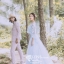 PW561-**พร้อมส่งเฉพาะชุดผญ.ค่ะ**ชุดคู่ถ่ายพรีเวดดิ้ง (prewedding dress) & ชุดแต่งงานแฟนซี (Fancy wedding dress)ชายหญิง "ธีมสีฟ้า"