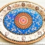 ถาดแขกจัมโบ้ วงรี 30x38 ซม.