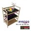 RVS320 ชั้นไม้ยางพาราหน้ากระเบื้อง