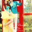 PW001 - **พร้อมส่งค่ะ** ชุดคู่ถ่ายพรีเวดดิ้ง (prewedding dress) & ชุดแต่งงานแฟนซี (Fancy wedding dress)ชายหญิง สไตล์ colorful "ธีมสีเหลือง-เขียว"