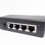POE Injector 10/100 4 Port 9-48V