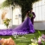 PW081 **พร้อมส่งทั้งเซ็ทค่ะ** ชุดคู่ถ่ายพรีเวดดิ้ง (prewedding dress) & ชุดแต่งงานแฟนซี (Fancy wedding dress)ชายหญิง "ธีมสีม่วง"