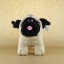 ตุ๊กตาหมาปั๊ก สีครีม Pug Softy Toy - M WHITE ตุ๊กตาหมา ติดชื่อได้ ของขวัญวันเกิด ของขวัญรับปริญญา
