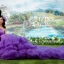 PW081 **พร้อมส่งทั้งเซ็ทค่ะ** ชุดคู่ถ่ายพรีเวดดิ้ง (prewedding dress) & ชุดแต่งงานแฟนซี (Fancy wedding dress)ชายหญิง "ธีมสีม่วง"