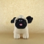 ตุ๊กตาหมาปั๊ก สีครีม Pug Softy Toy - S WHITE ตุ๊กตาหมา ติดชื่อได้ ของขวัญวันเกิด ของขวัญรับปริญญา