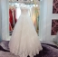 BRL017 **พรีออเดอร์**ชุดแต่งงานหรูหราประดับดอกไม้ผสมเพชรและคริสตัล สวยงามดุจเจ้าหญิง