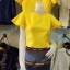 เสื้อผ้าไทยพื้นเมืองสีเหลือง #เสื้อผ้าไหมอิตาลีสีเหลือง#เสื้อผ้าฝ้ายสีเหลืองแต่งกุ้นสีเหลืองเทปคู่ #เสื้อผ้าไหมอินเดียสีเหลือง