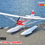 FMS J3 Cub V4 1400mm. with Floats (PNP) Reflex Gyro