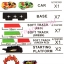 รางตัวต่อรถซิ่งตีลังกา 27 ชิ้นกล่องจัมโบ้ 46 ซม.(1x2)