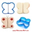 ++พร้อมส่ง++ พิมพ์กดแซนวิช ขนมปัง คุ๊กกี้ กดอาหาร ลาย ผีเสื้อ (แบบขอบไม่ปิด) สีน้ำเงิน สินค้าไม่มีแพ็คเกจ ใส่ถุงพลาสติกใสอย่างเดียวนะคะ ราคาถูกแบบนี้เป็นสินค้าจากจีนนะคะ