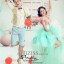 PW117 - Pre order ชุดคู่ถ่ายพรีเวดดิ้ง (prewedding dress) & ชุดแต่งงานแฟนซี (Fancy wedding dress)ชายหญิง "ธีมสีเขียว-ครีมน้ำตาล"