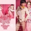 PW344-**พร้อมส่ง **ชุดคู่ถ่ายพรีเวดดิ้ง (prewedding dress) & ชุดแต่งงานแฟนซี (Fancy wedding dress)ชายหญิง "ธีมสีชมพู"