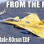 FMS RAFALE EDF 80MM.