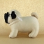 ตุ๊กตาหมาปั๊ก สีครีม Pug Softy Toy - M WHITE ตุ๊กตาหมา ติดชื่อได้ ของขวัญวันเกิด ของขวัญรับปริญญา