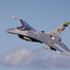 F-16 Fighting Falcon 70MM. FMS+พับล้อ