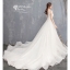 BR368 **พรีออเดอร์**ชุดแต่งงาน&ชุดเจ้าสาวแนวเรียบหรู สีขาวเกรดพรีเมี่ยม น่ารัก สวยโดดเด่นไม่ซ้ำใคร