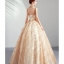 DL096 **พรีออเดอร์** ชุดออกงานสีทอง ชุดราตรี เดรสยาวออกงาน (Night party dresses) ชุดไปงานแต่งงานสวยๆ "ธีมสีทอง