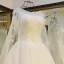 BRL038 **พรีออเดอร์**ชุดแต่งงานหรูหราประดับดอกไม้ผสมเพชรและคริสตัล สวยงามดุจเจ้าหญิง
